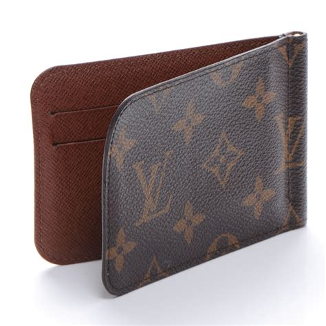 lv mens money clip wallet|louis vuitton money clipper.